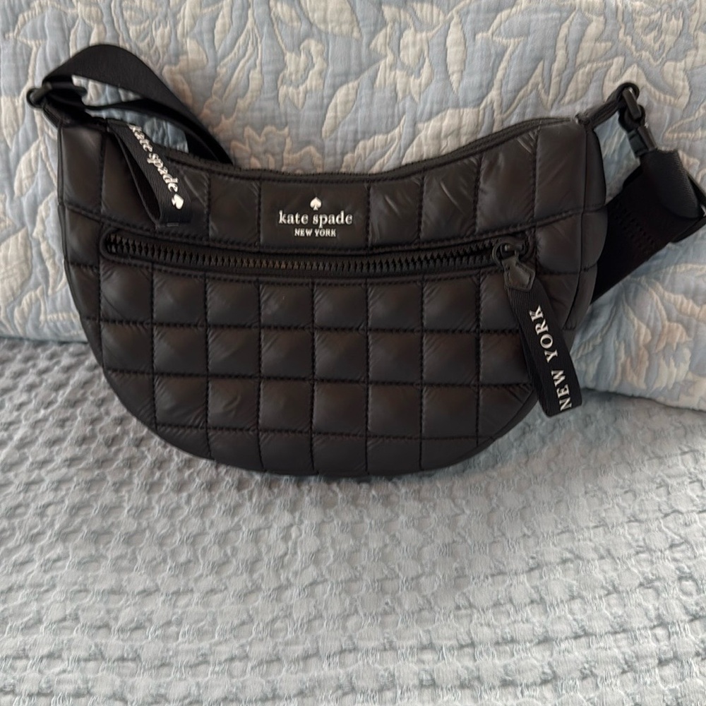 Kate Spade Quilted Black Shoulder Bag